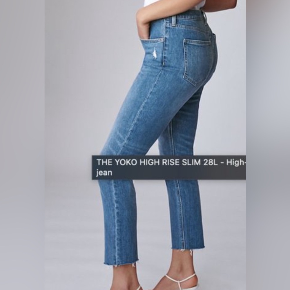 Denim Forum Yoko High Rise Slim 28L